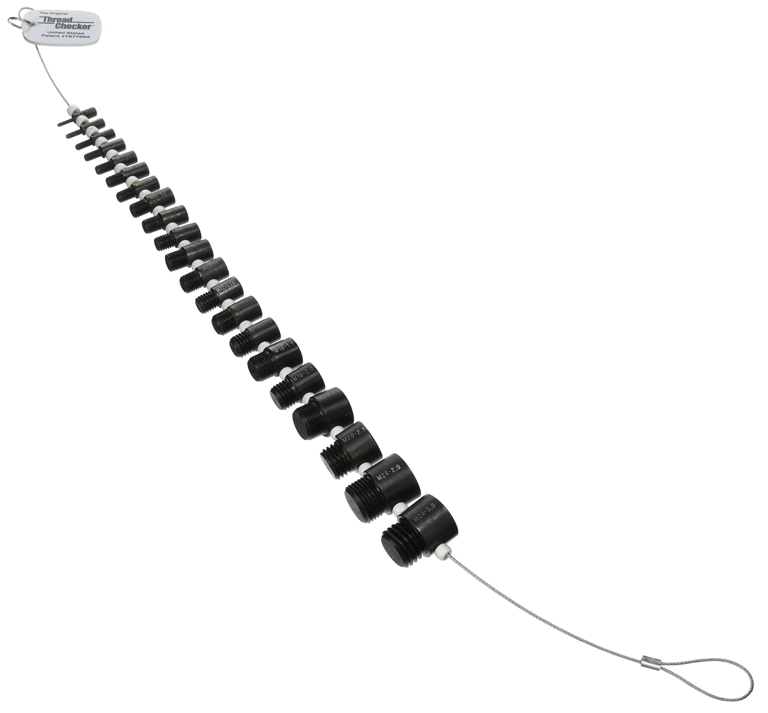 Amazon.com: Nut & Bolt Thread Checker (Metric) : Industrial